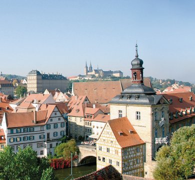 Panoramablick über Bamberg