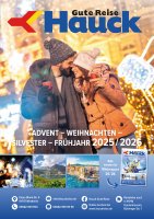 ADVENT - WEICHNACHTEN - SILVESTER - FRÜHJAHR 2025/2026