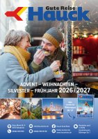 ADVENT - WEICHNACHTEN - SILVESTER - FRÜHJAHR 2026/2027