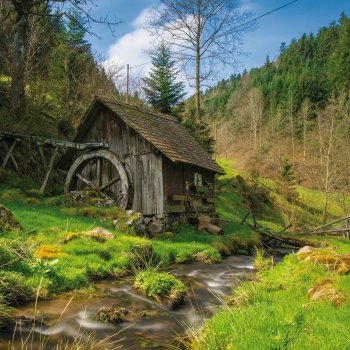 Wassermühle im Schwarzwald © pixabay.com/hschmider