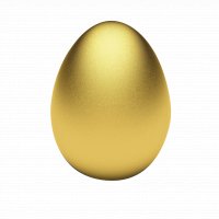 Goldenes Osterei