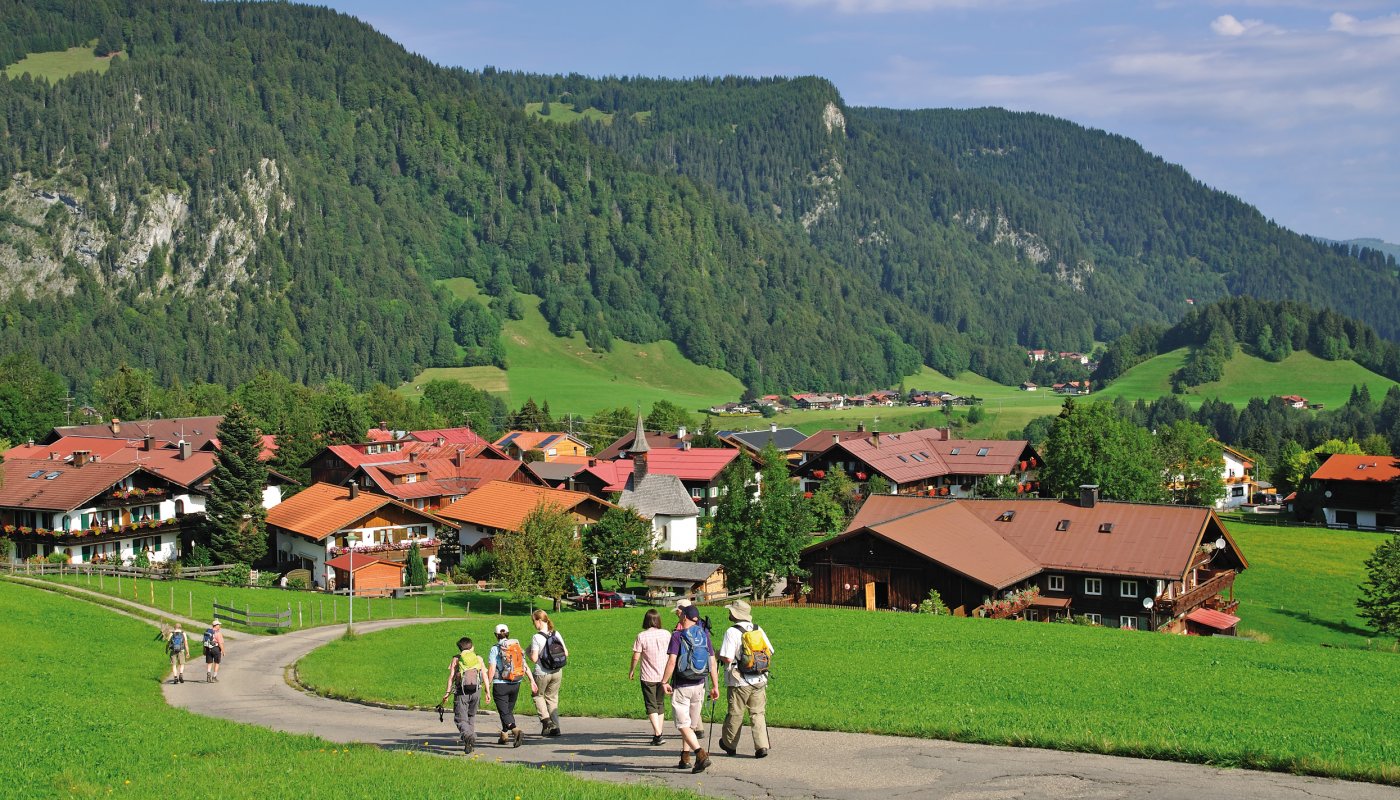 Gute Reise Hauck Oberstdorf Aktivtag = Breitachklamm & Radtour