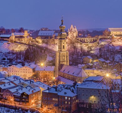 Winter in Burghausen
