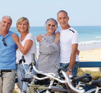 Sommer, Sonne, Meer und Rad