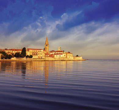 Blick auf Porec