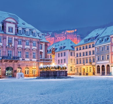 Winterliches Heidelberg