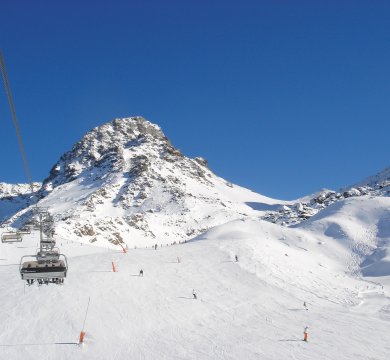 Auf der Piste in Ischgl