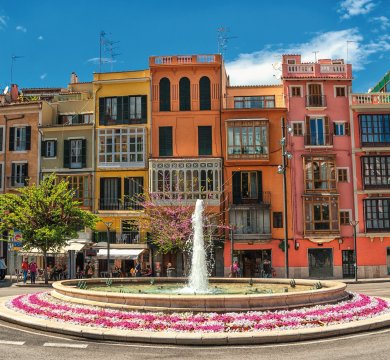 Im Zentrum von Palma de Mallorca