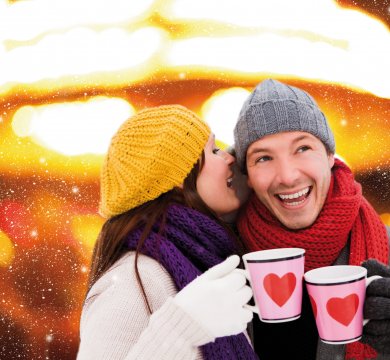 Auf dem Weihnachtsmarkt