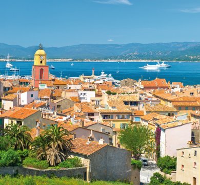 Blick über Saint Tropez