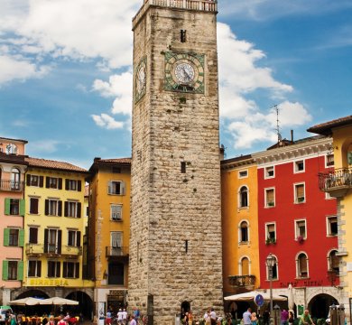 Apponale Turm in Rival del Garda