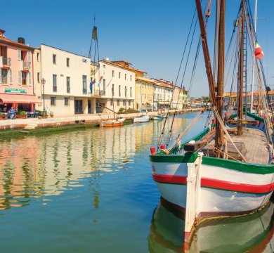 Kanal in Cesenatico