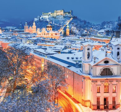 Winterliches Salzburg 