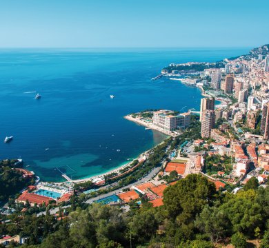 Blick auf Monte Carlo
