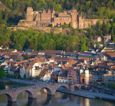 Heidelberger Schloss und Altstadt