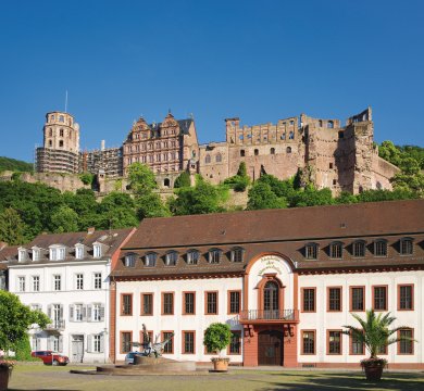 Heidelberger Schloss und Karlsplatz