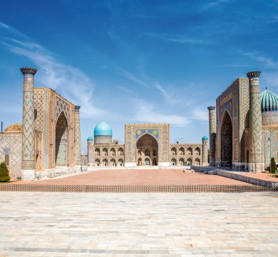 Registan Platz in Samarkand