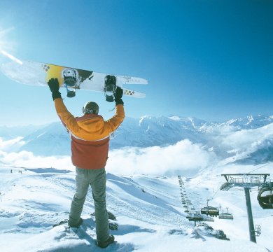 Snowboarder Zillertal 3000