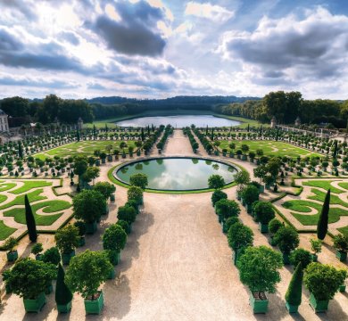 Park von Schloss Versailles