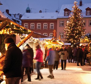 Auf dem Bamberger Weihnachtsmarkt