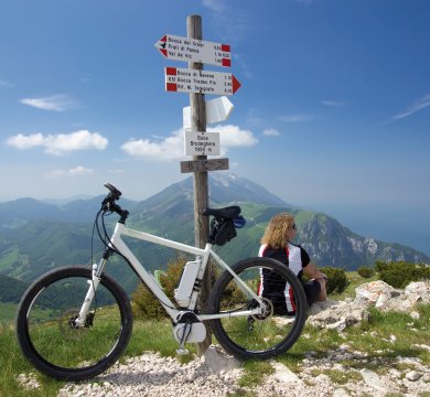 Mit dem E-Bike in den Bergen