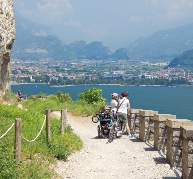 Radfahren am Gardasee - Riva del Garda