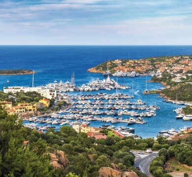 Blick auf Porto Cervo