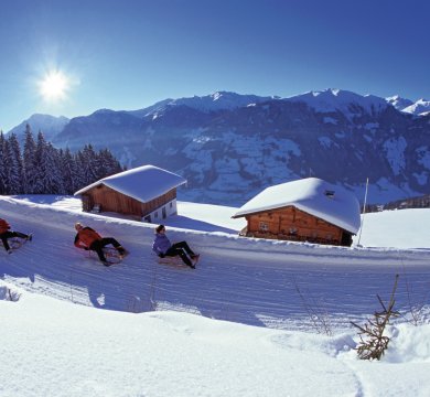 Rodeln im Zillertal