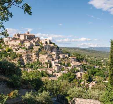Blick auf Gordes