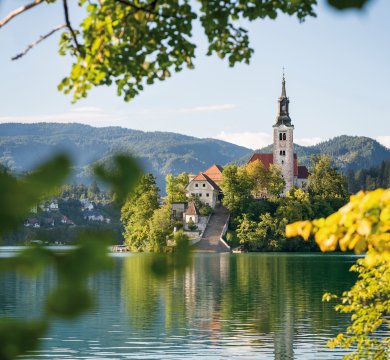 Marieninsel im Bleder See