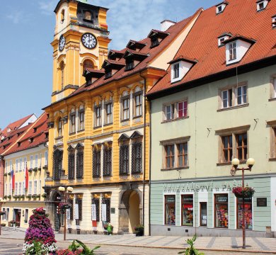 Rathaus am Markt in Eger
