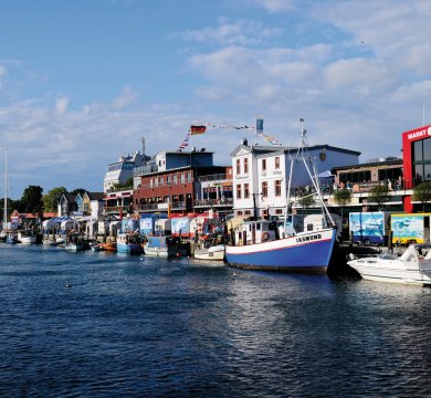 Alter Strom und Fischmarkt in Warnemünde