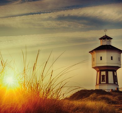 Sonnenuntergang auf Langeoog
