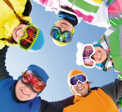 Spaß im Skiurlaub