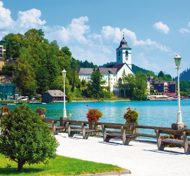Uferpromenade St. Wolfgang am Wolfgangsee