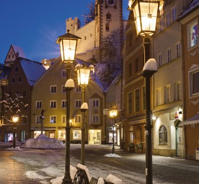 Winterliches Füssen