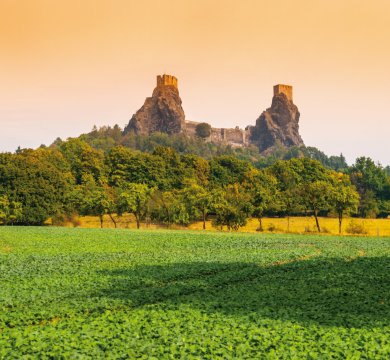 Ruine der Burg Trosky