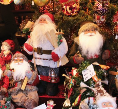 Auf dem Christkindlsmarkt in Nürnberg