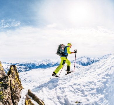 Skitour bei traumhaften Verhältnissen