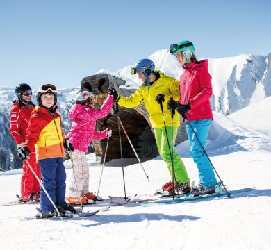 Familienspaß im Schnee