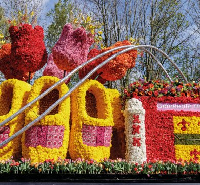 Blumencorso im Keukenhof