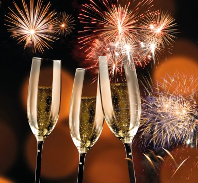 Champagner zum Fest