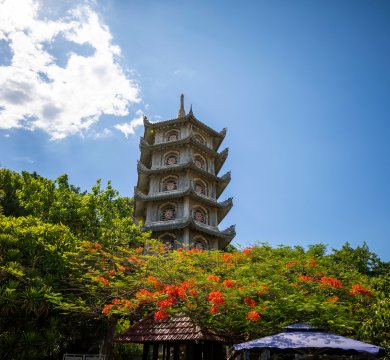Pagode in den Marmorbergen