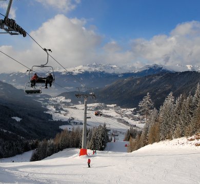 Skigebiet Weissensee 