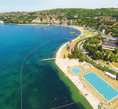 Blick auf Portoroz