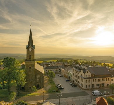 Blick über Schöneck