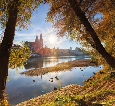 Regensburg im Herbst