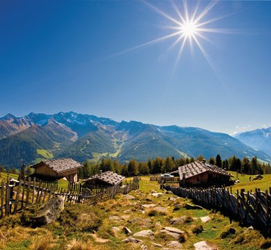 Almenlandschaft im Ahrntal