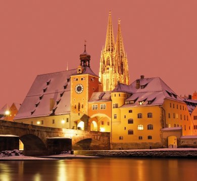 Regensburg im Winter