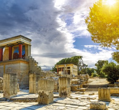 Nördlicher Eingang zum Knossos